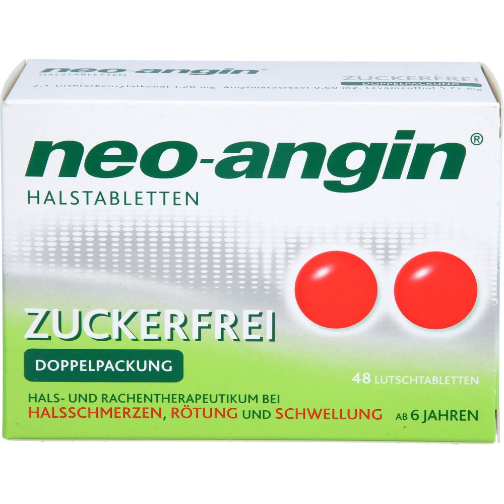 Neo-Angin Halstabletten zuckerfrei 48 St