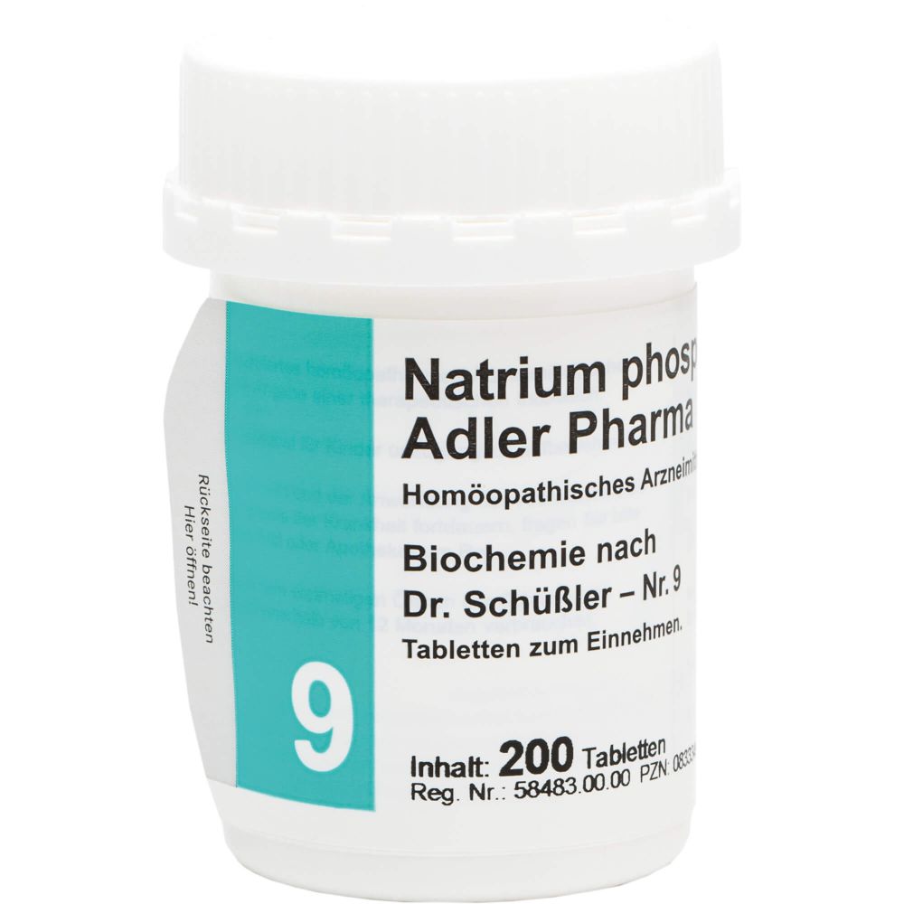 BIOCHEMIE Adler 9 Natrium phosphoricum D 6 Tabl.