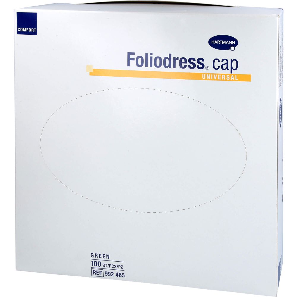 FOLIODRESS Cap Comfort Universal grün OP-Hauben