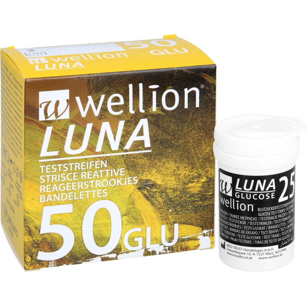 WELLION LUNA Blutzuckerteststreifen