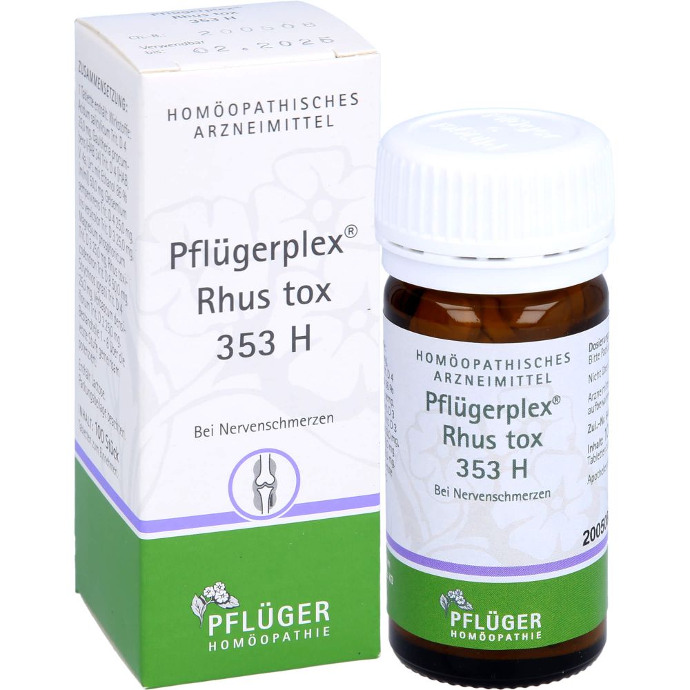 PFLÜGERPLEX Rhus tox.353 H Tabletten