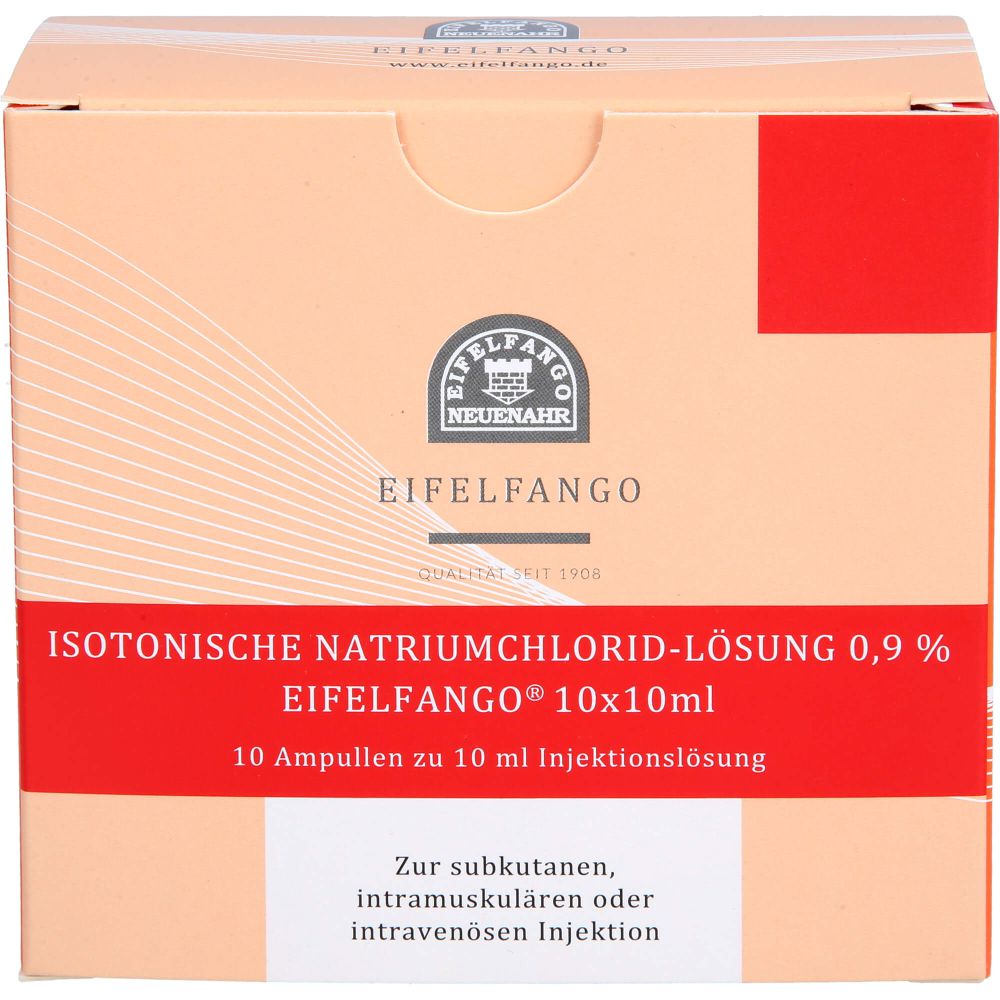 Isotonische NaCl Lösung 0,9% Eifelfango Inj.-Lsg. 100 ml