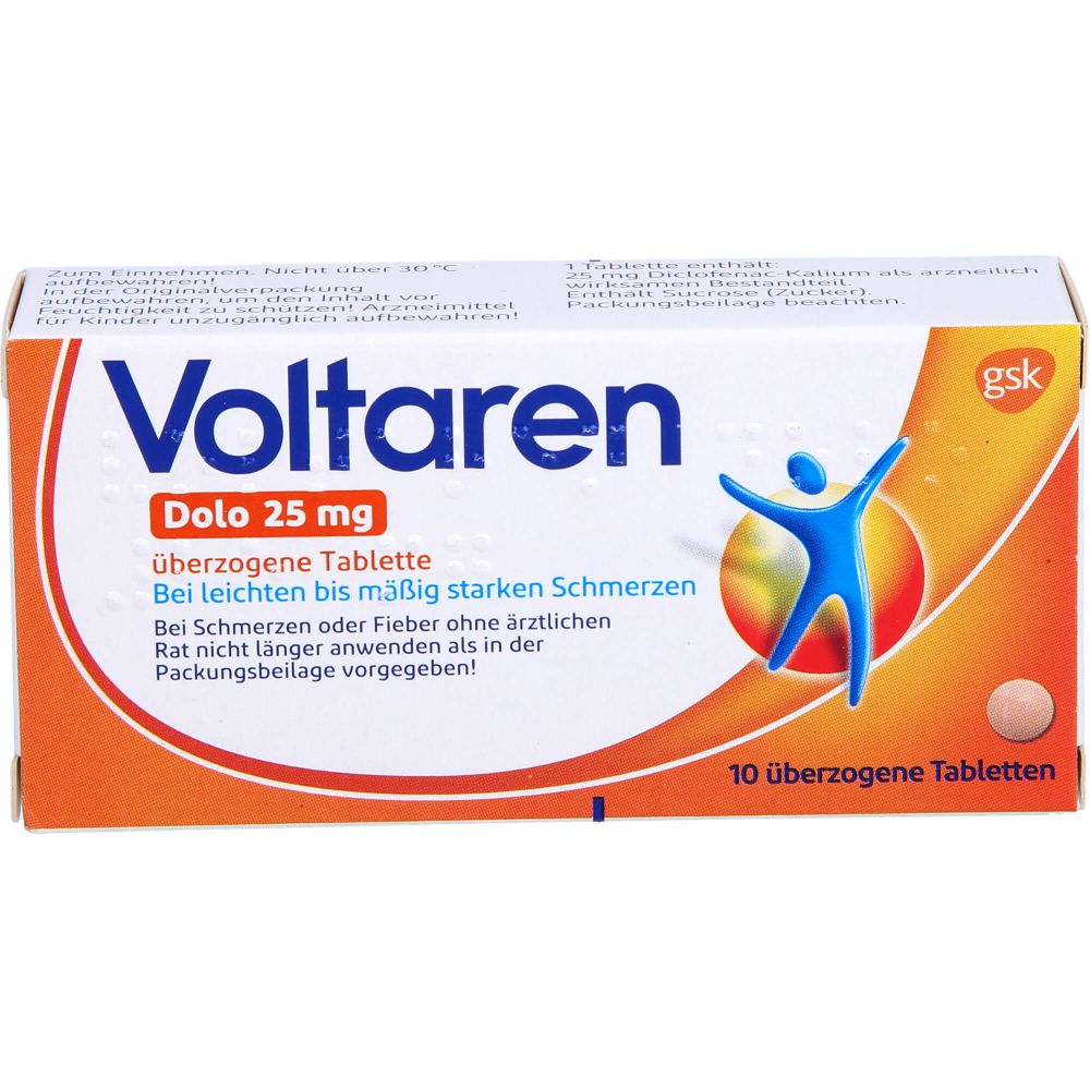 VOLTAREN Dolo 25 mg überzogene Tabletten