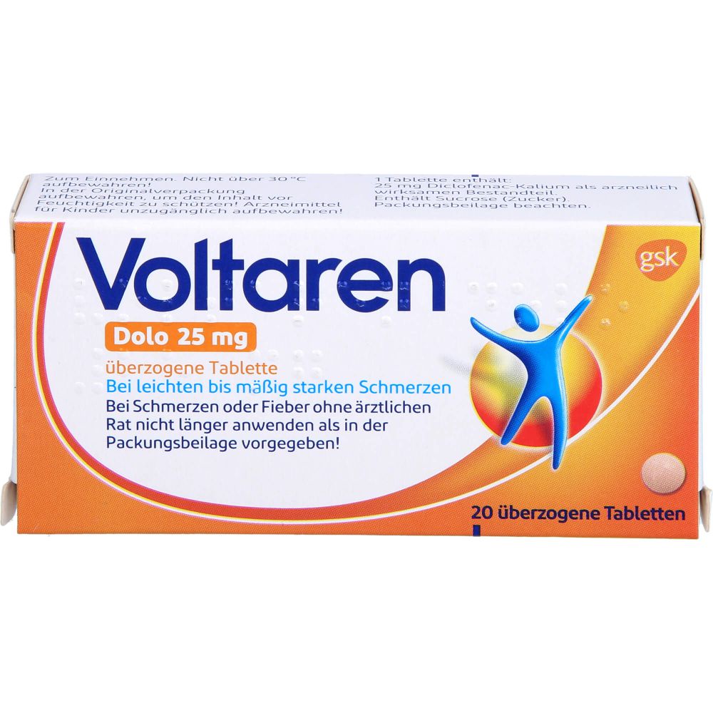 VOLTAREN Dolo 25 mg überzogene Tabletten