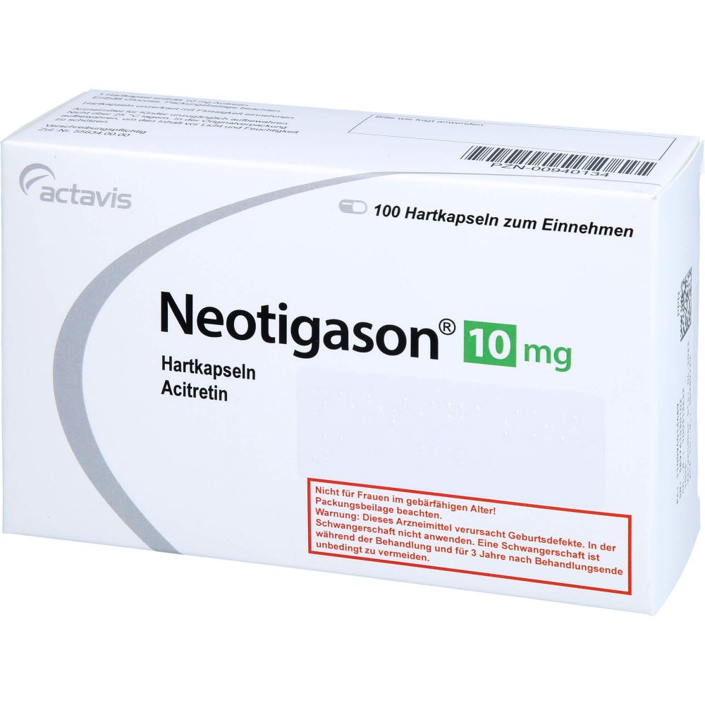 NEOTIGASON 10 mg Capsule tari 100 bucati