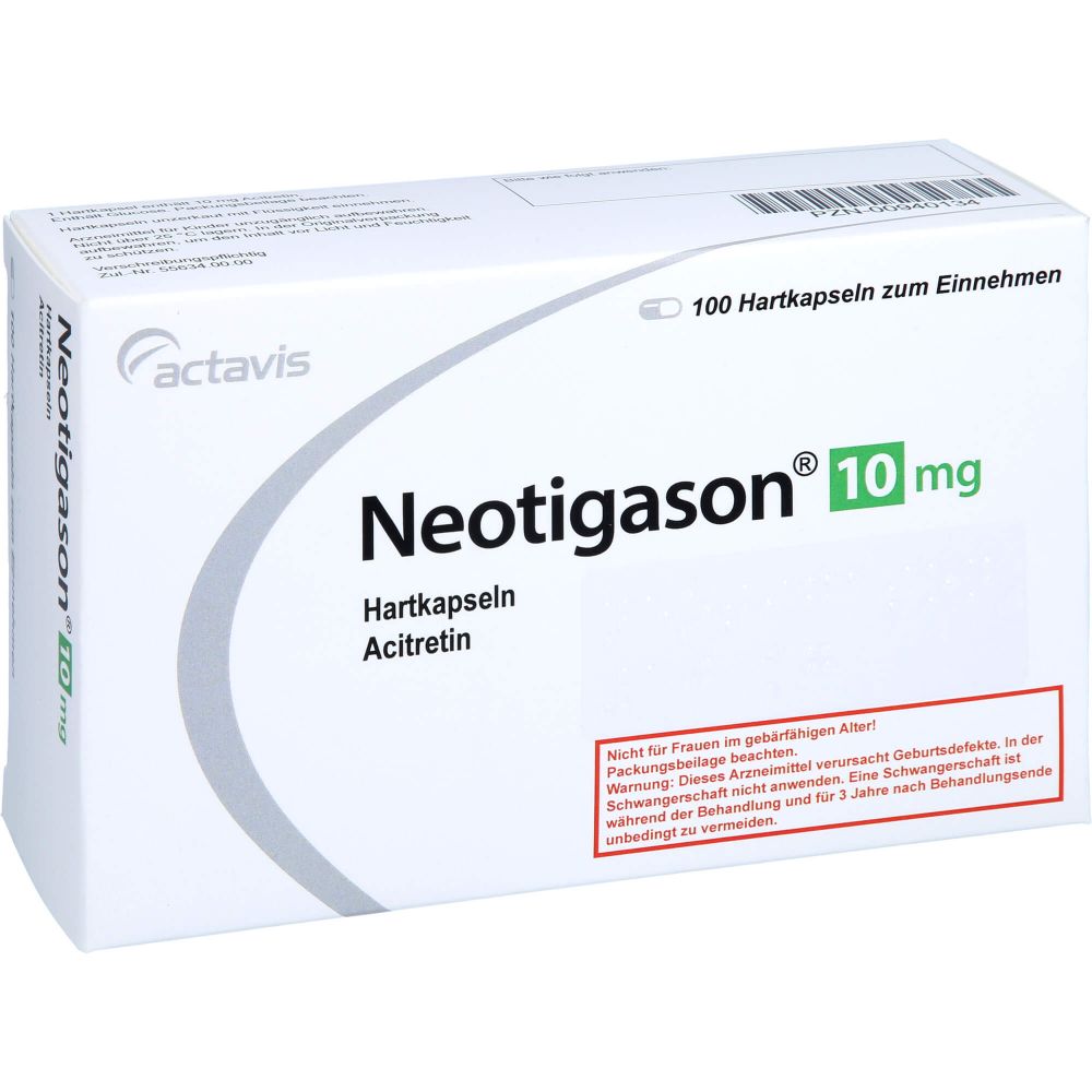 NEOTIGASON 10 mg Capsule tari 100 bucati