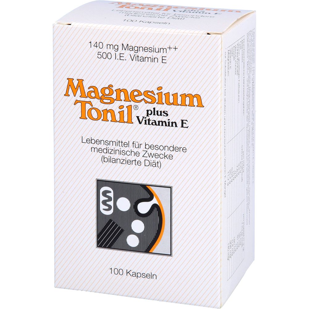 Magnesium Tonil plus Vitamin E Kapseln 100 St 100 St