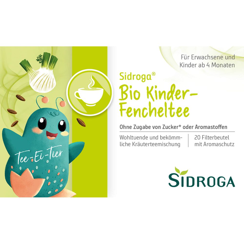 SIDROGA Bio Kinder-Fencheltee Filterbeutel