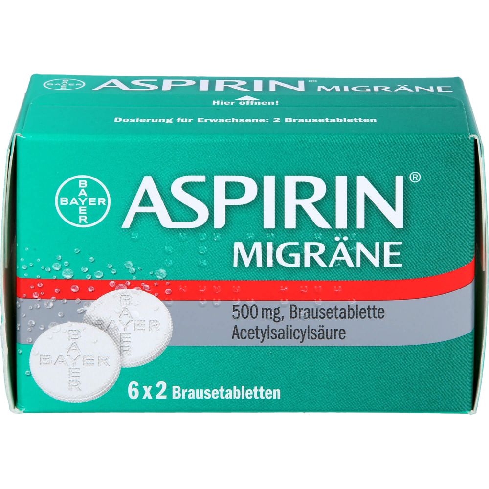 ASPIRIN MIGRÄNE 500 mg Brausetabletten