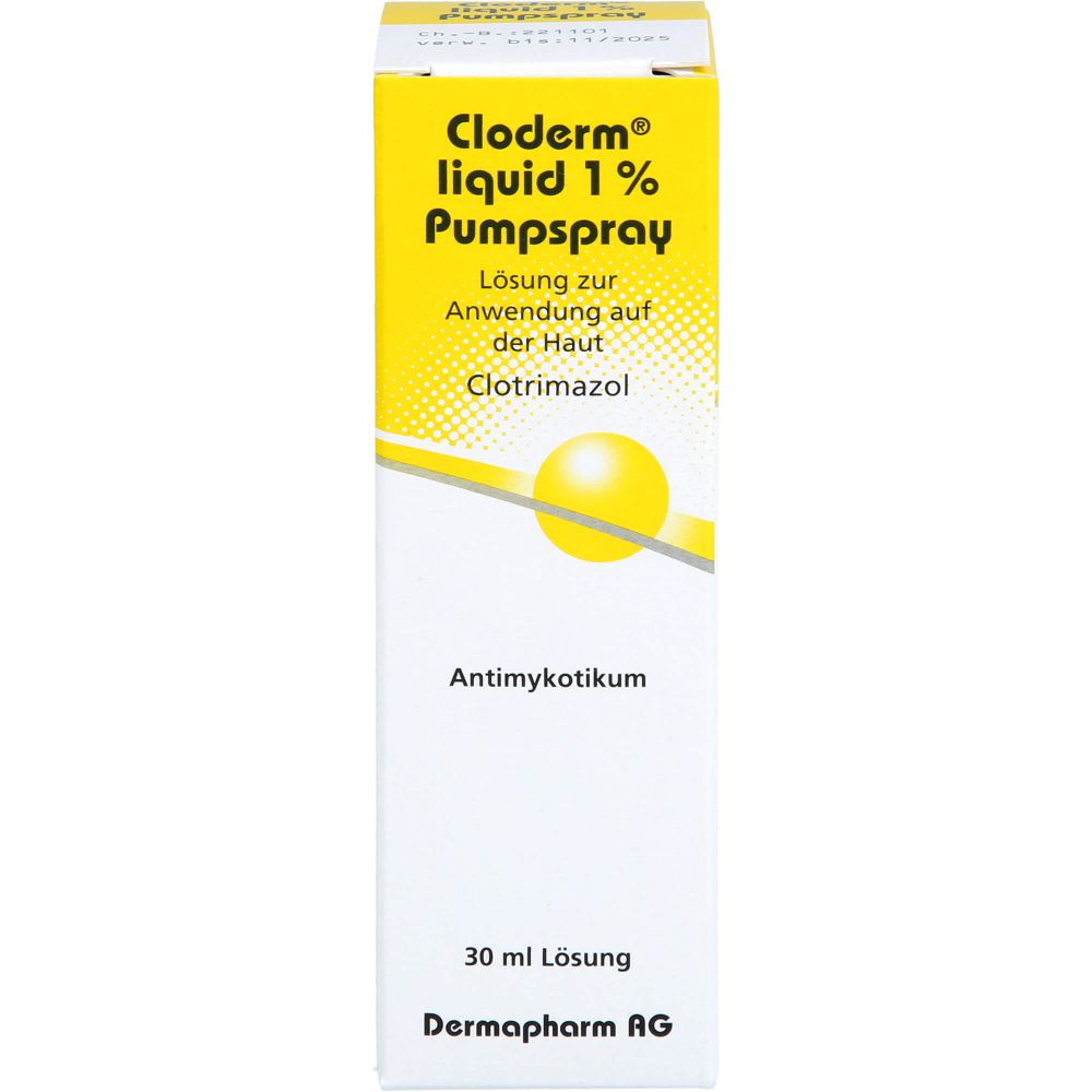 CLODERM Liquid 1% Pumpspray