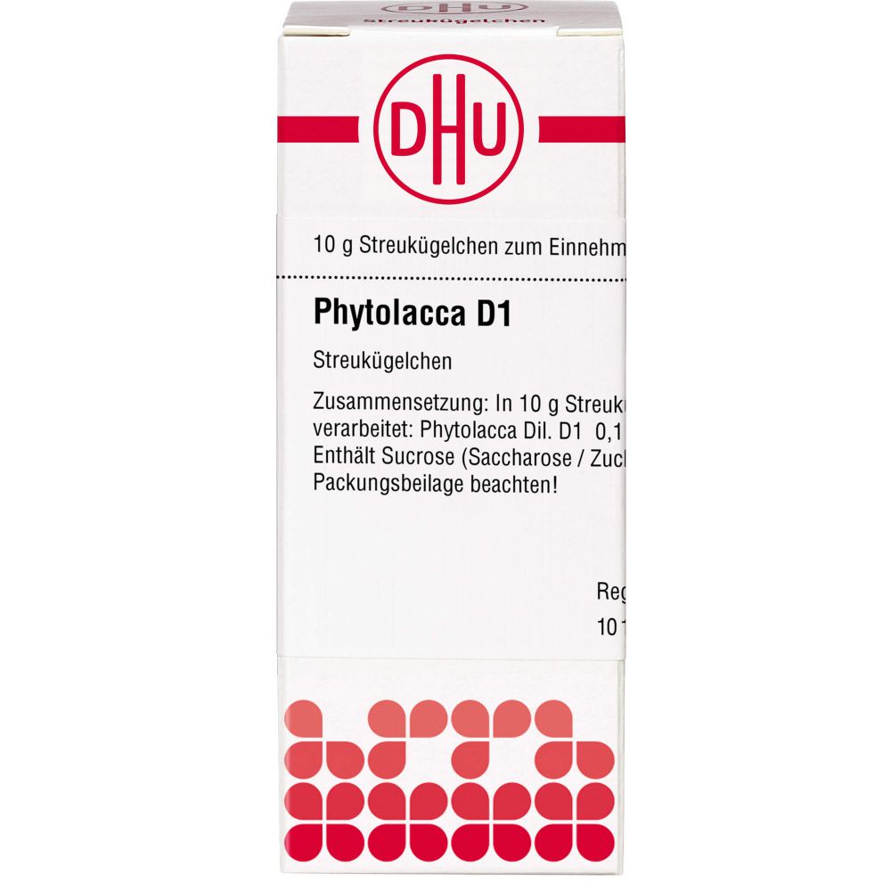 Phytolacca D 1 Globuli 10 g