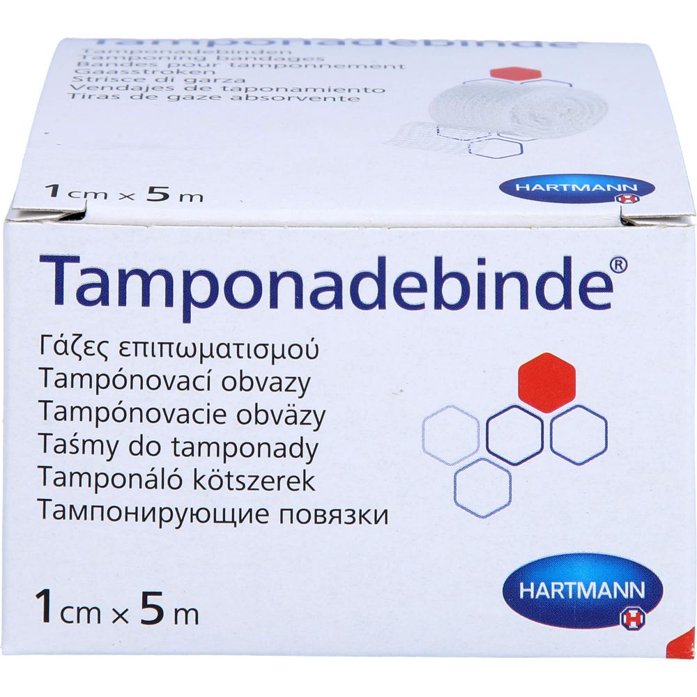 TAMPONADEBINDE 1 cmx5 m steril Hartmann