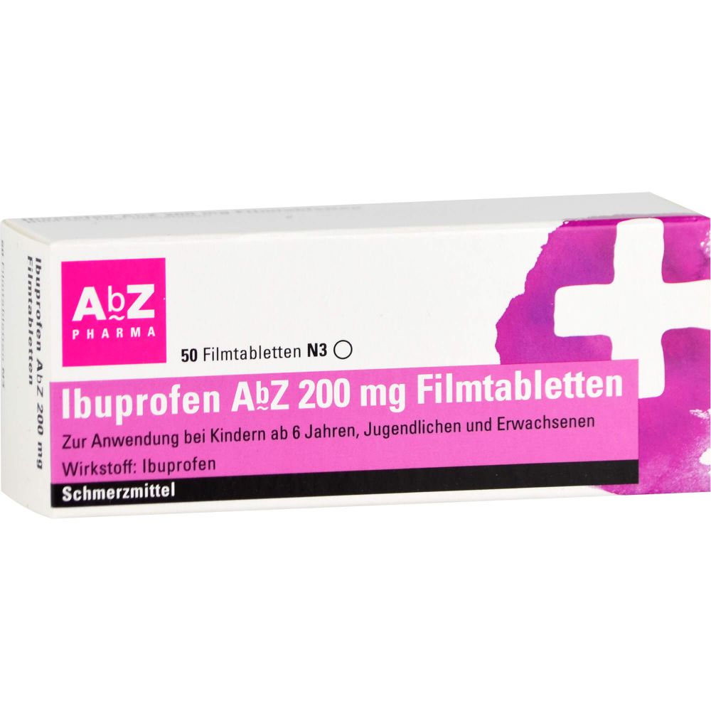 IBUPROFEN AbZ 200 mg Filmtabletten