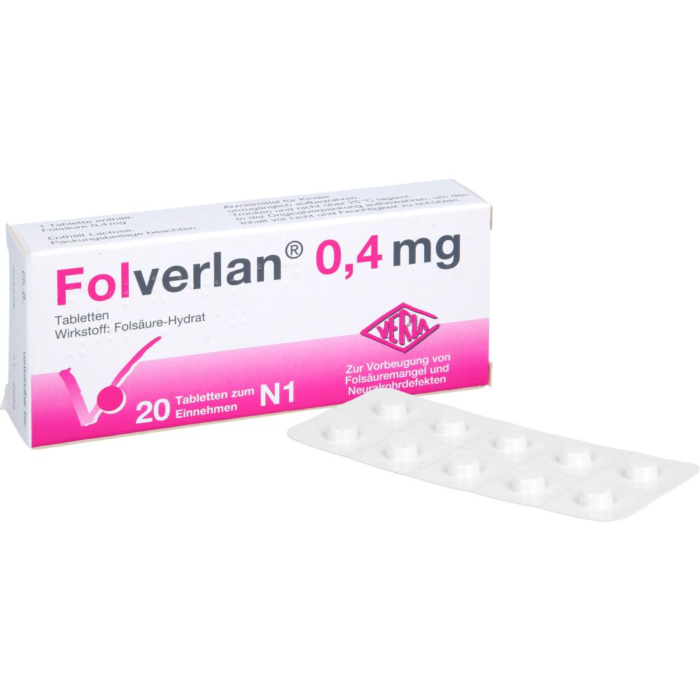 FOLVERLAN 0,4 mg Tabletten