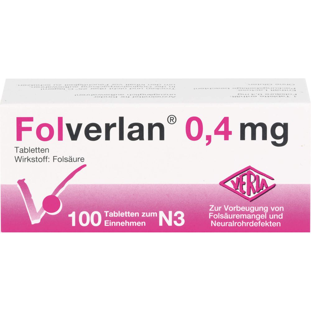 FOLVERLAN 0,4 mg Tabletten