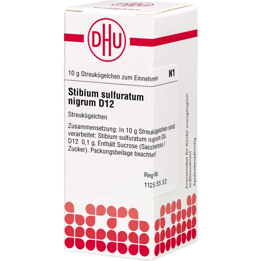 Stibium Sulfuratum Nigrum D 12 Globuli 10 g 10 g