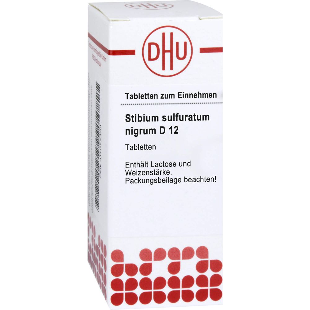 STIBIUM SULFURATUM NIGRUM D 12 Tabletten