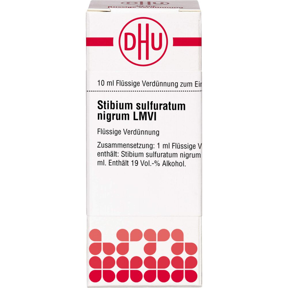 STIBIUM SULFURATUM NIGRUM LM VI Dilution