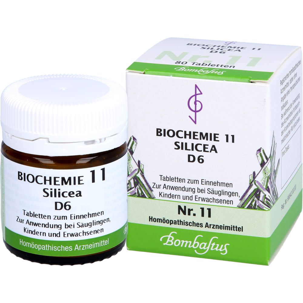 BIOCHEMIE 11 Silicea D 6 Tabletten