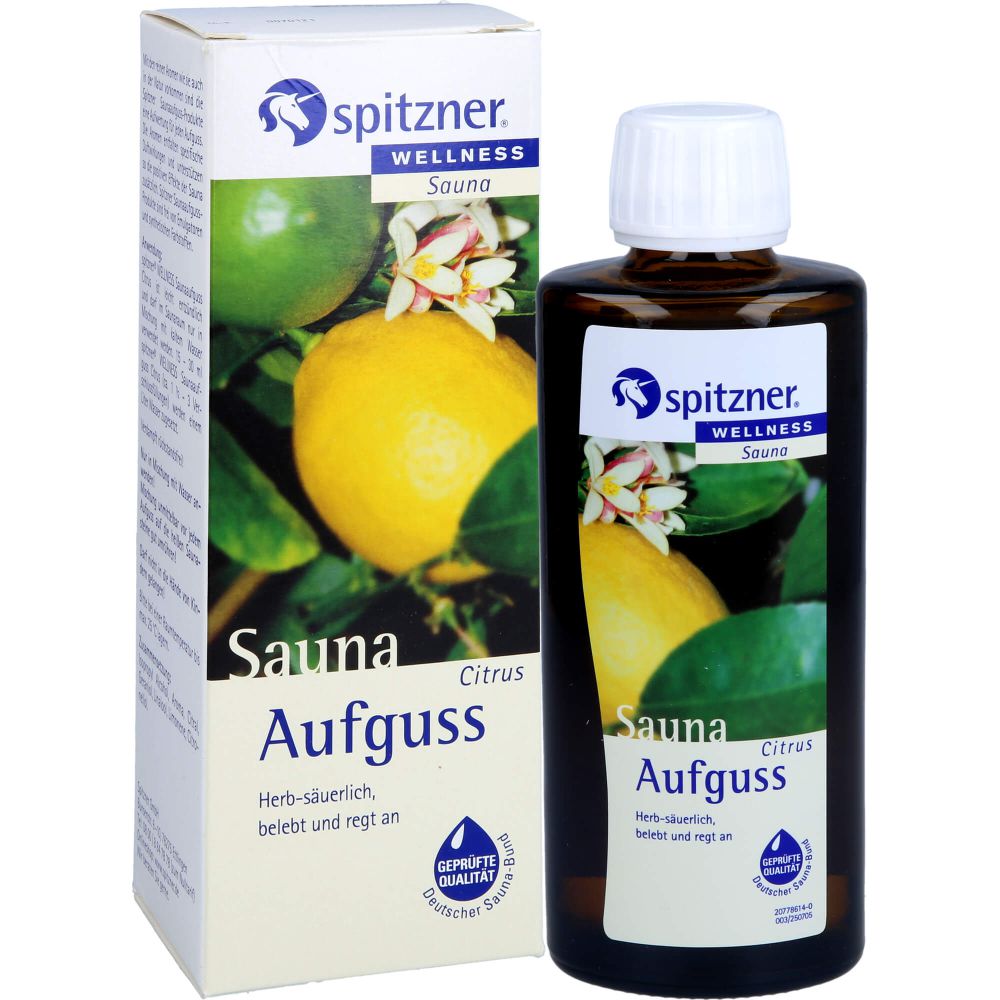 SPITZNER Saunaaufguss Citrus Wellness