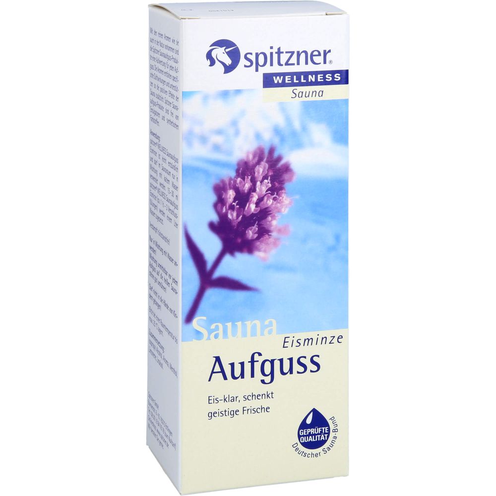 SPITZNER Saunaaufguss Eisminze Wellness