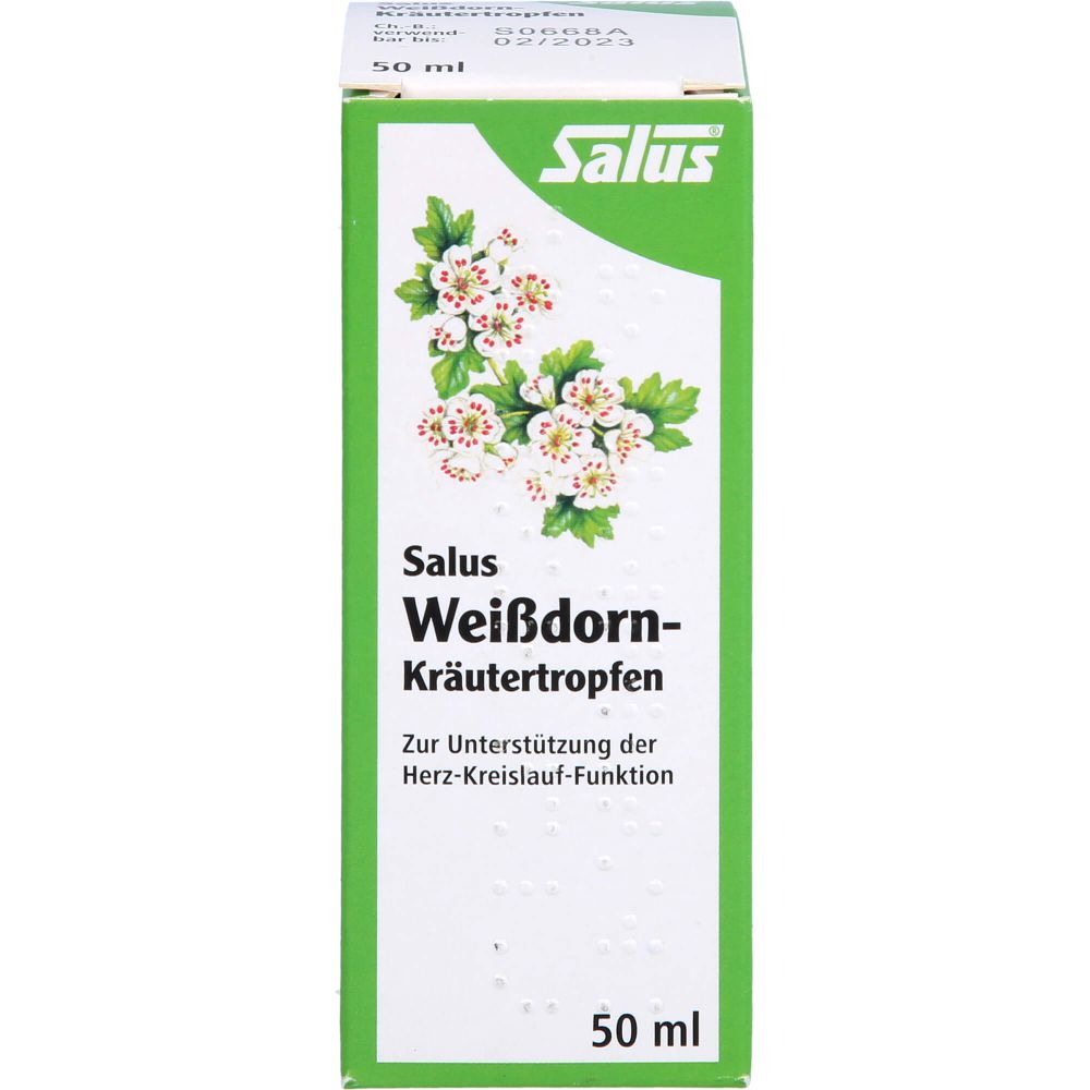 Weissdorn Kräutertropfen Salus 50 ml