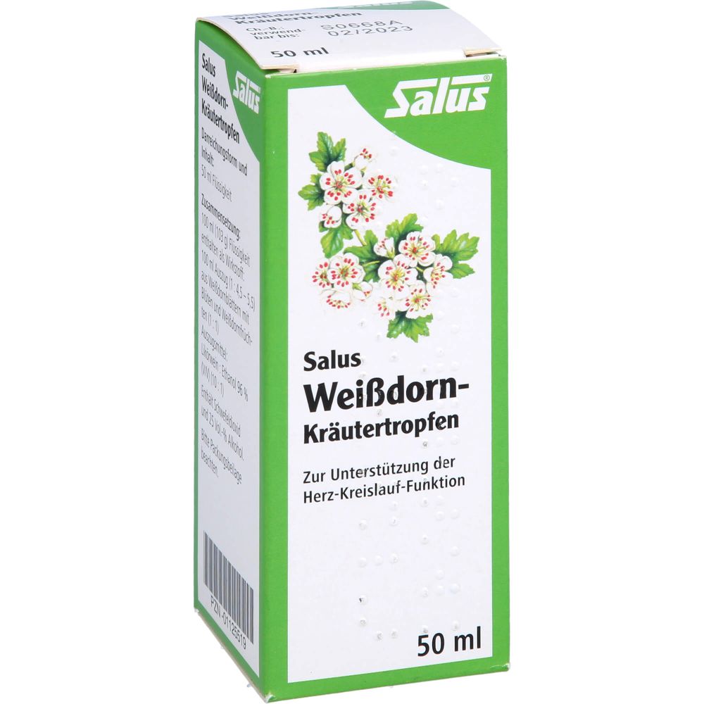 WEISSDORN KRÄUTERTROPFEN Salus