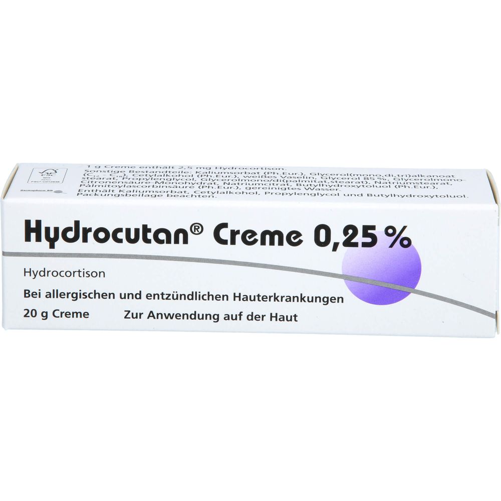 HYDROCUTAN Creme 0,25%