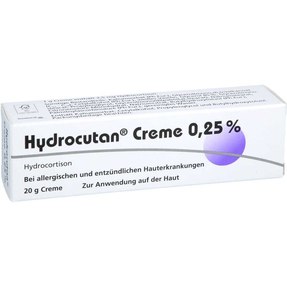 HYDROCUTAN Creme 0,25%