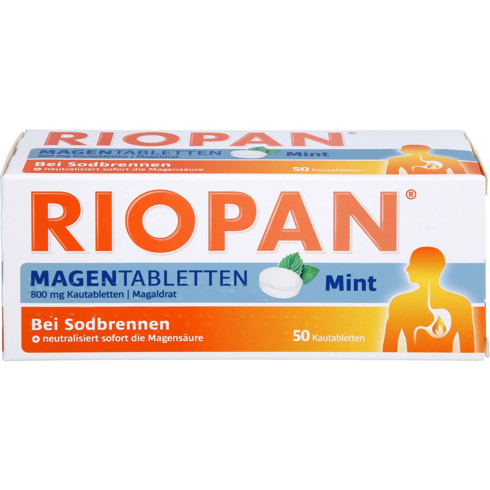 RIOPAN Magen Tabletten Mint 800 mg Kautabletten