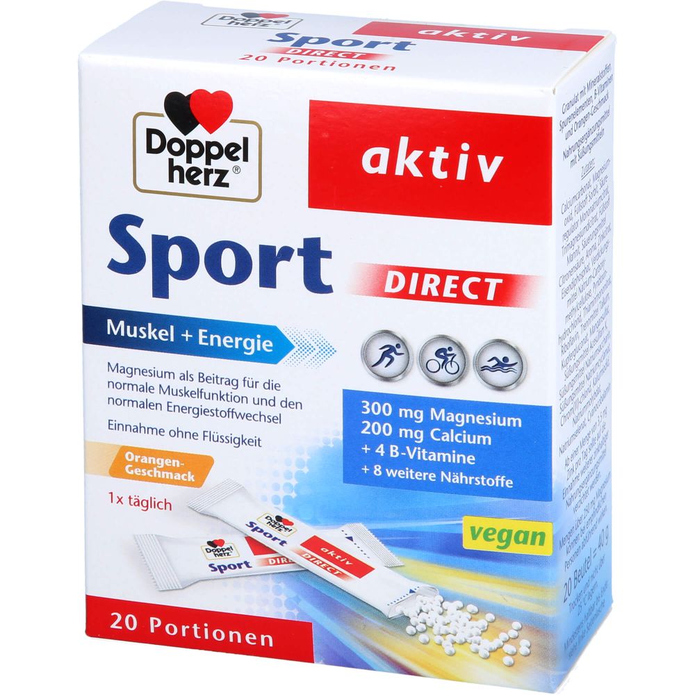 DOPPELHERZ Sport DIRECT Vitamine+Mineralien