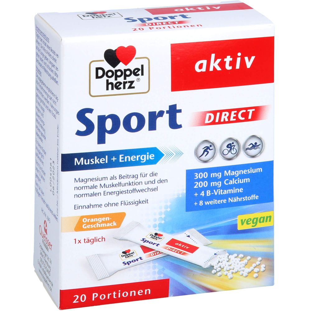 DOPPELHERZ Sport DIRECT Vitamine+Mineralien