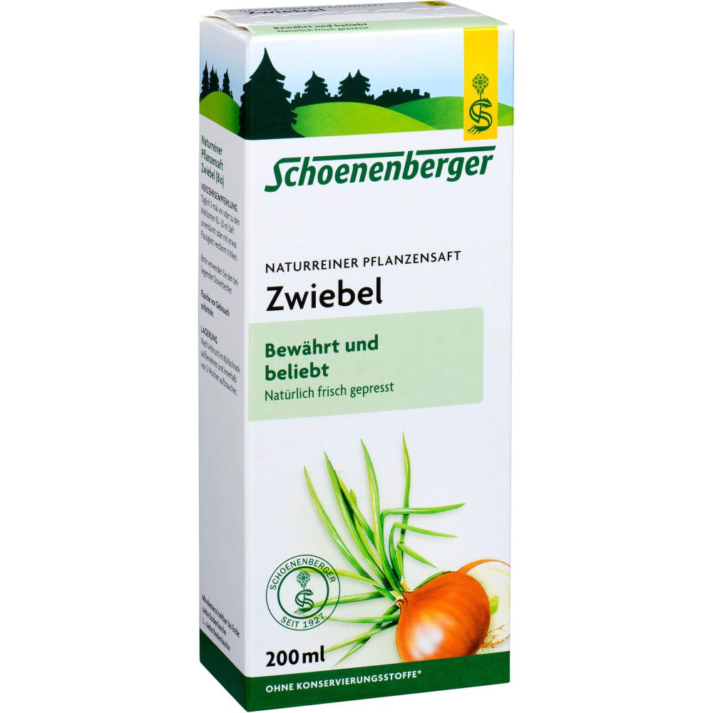 ZWIEBELSAFT naturrein Schoenenberger