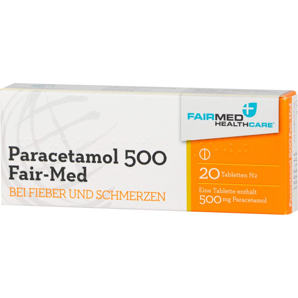 PARACETAMOL 500 Fair Med Tabletten