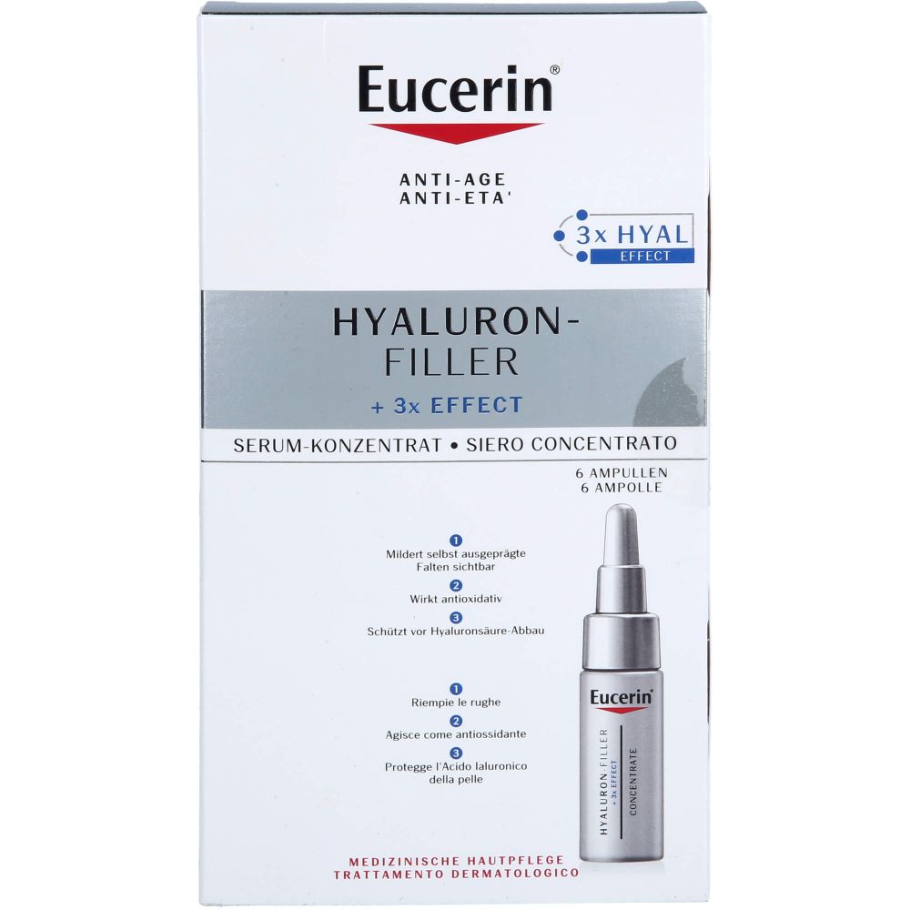 Eucerin Anti-Age Hyaluron-Filler Serum-Konz.Amp. 30 ml