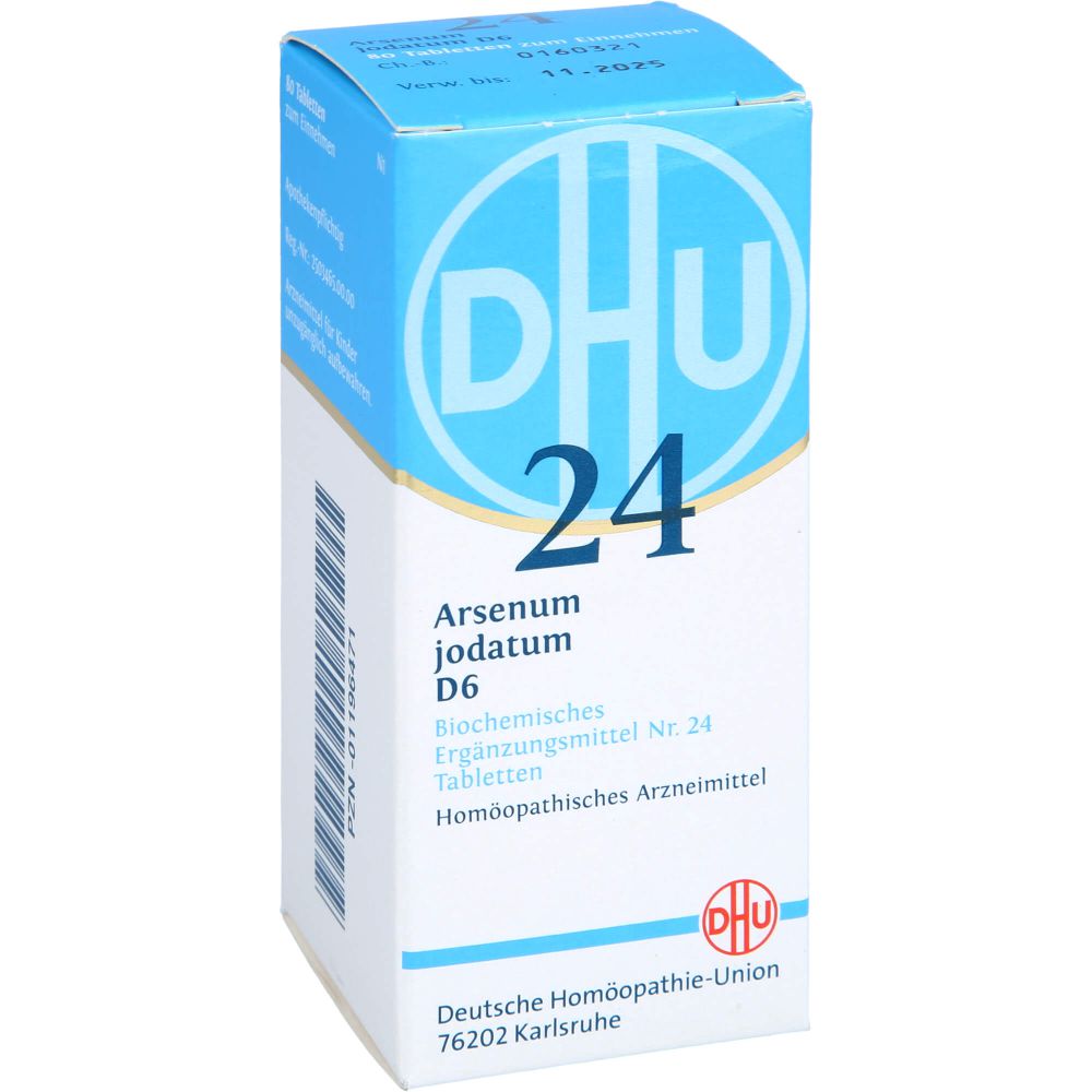 BIOCHEMIE DHU 24 Arsenum jodatum D 6 Tabletten