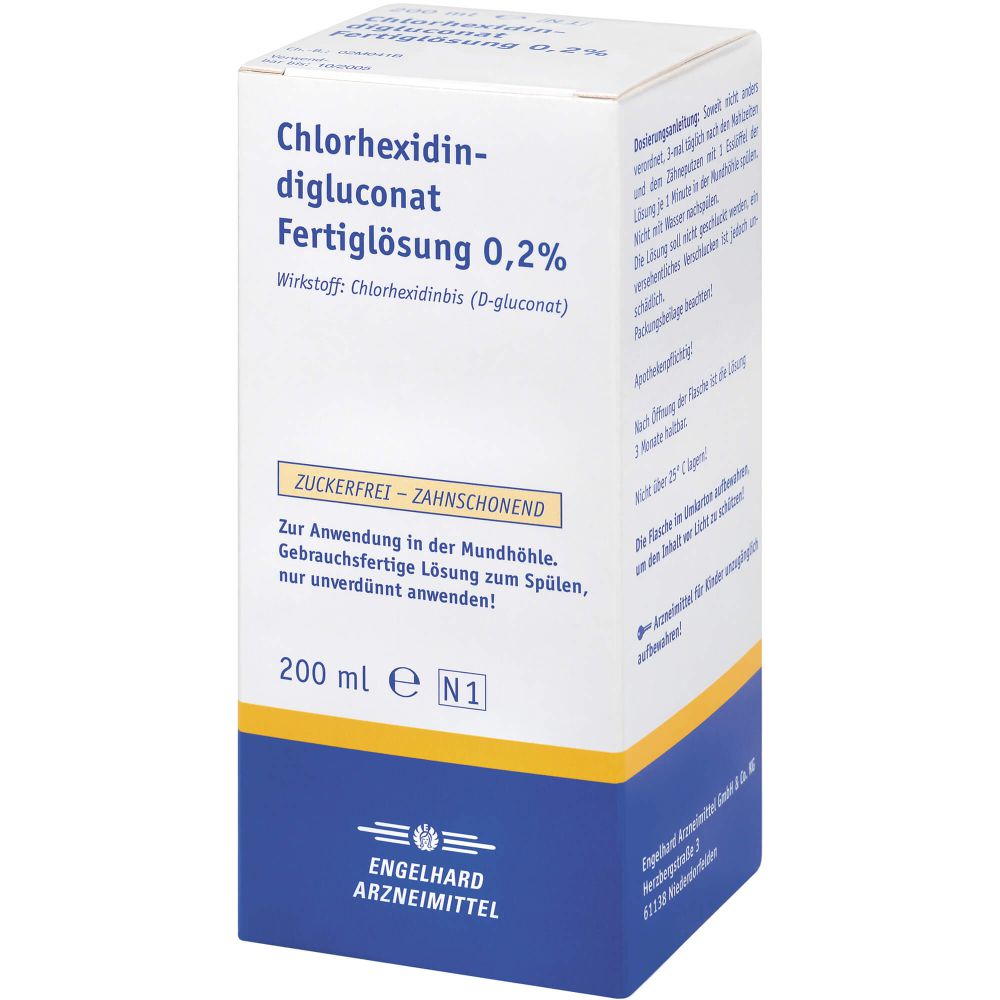 CHLORHEXIDINDIGLUCONAT Fertiglösung 0,2%