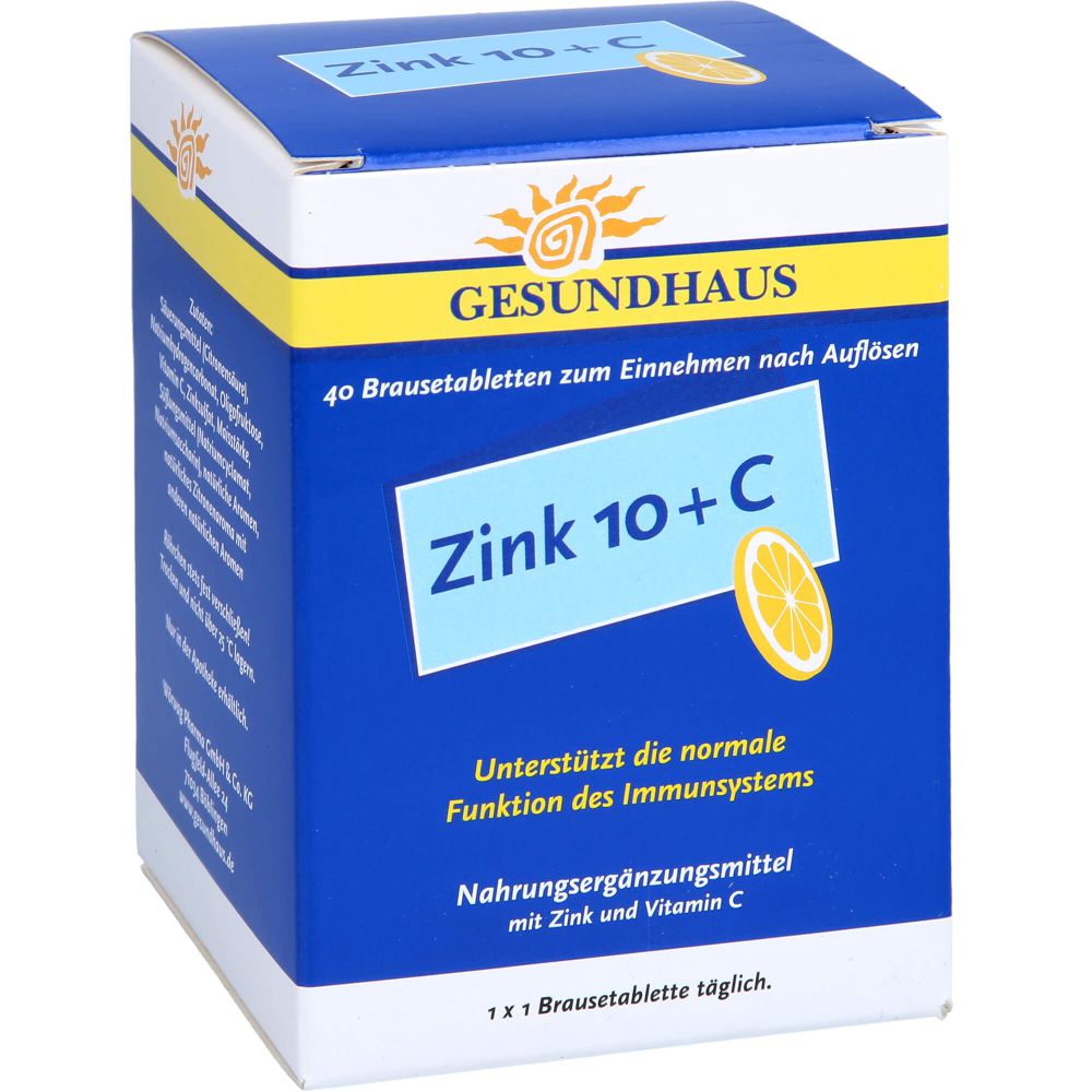 ZINK 10+C Brausetabletten