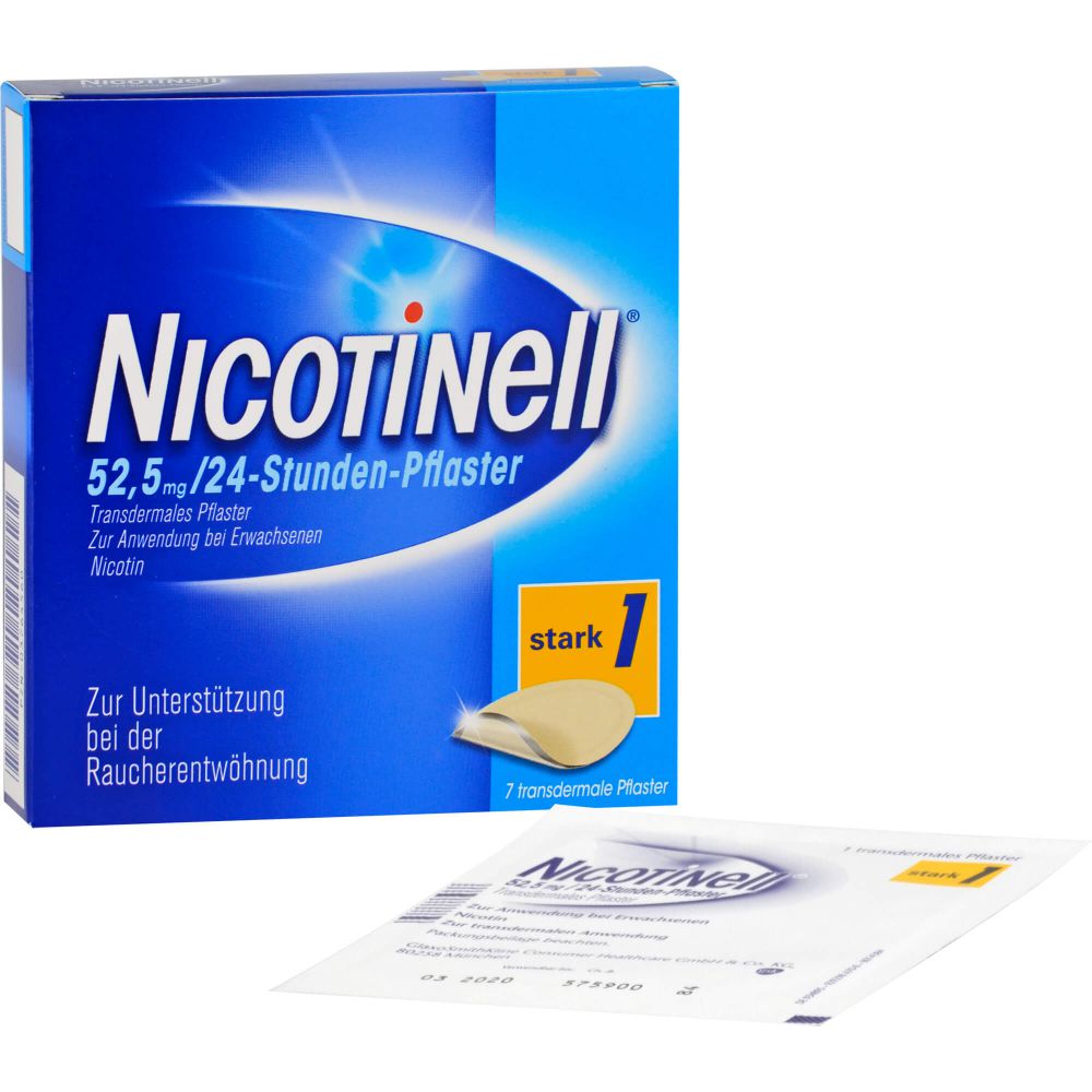 NICOTINELL 21 mg/24-Stunden-Pflaster 52,5mg