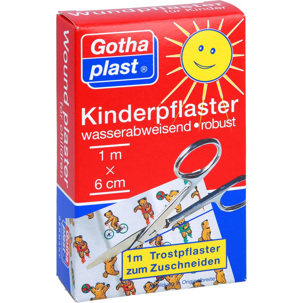 GOTHAPLAST Kinderpflaster 6 cmx1 m