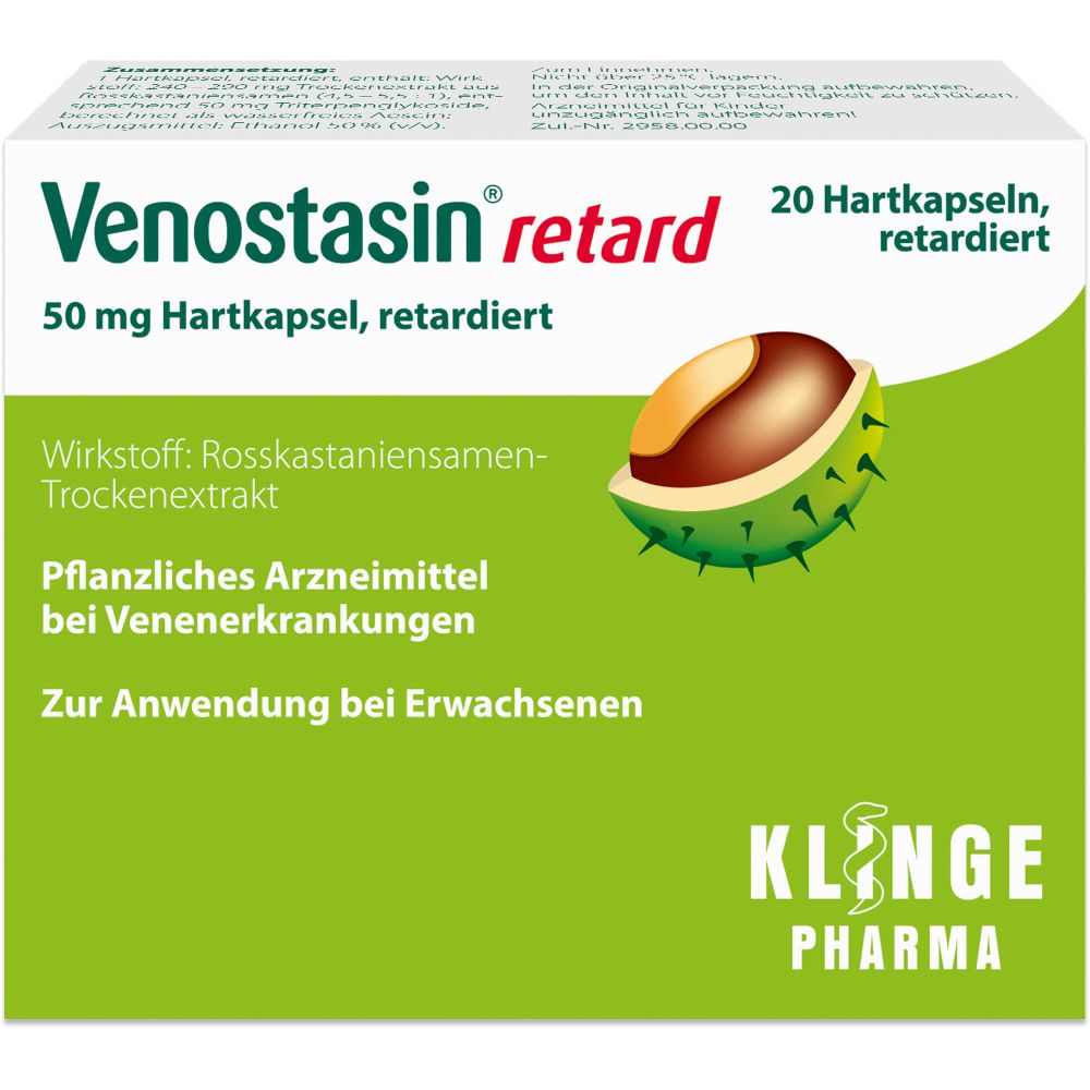 VENOSTASIN retard 50 mg Hartkapsel retardiert