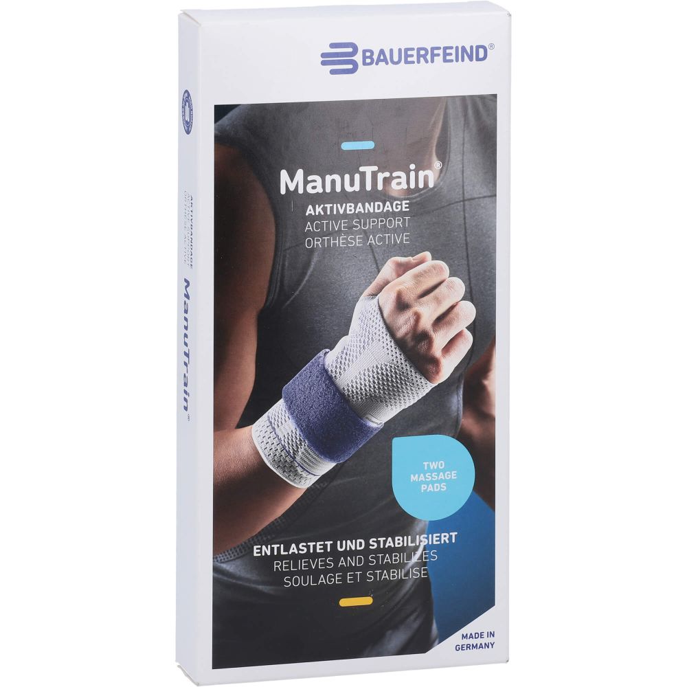 MANUTRAIN Handgelenkbandage rechts Gr.6 natur