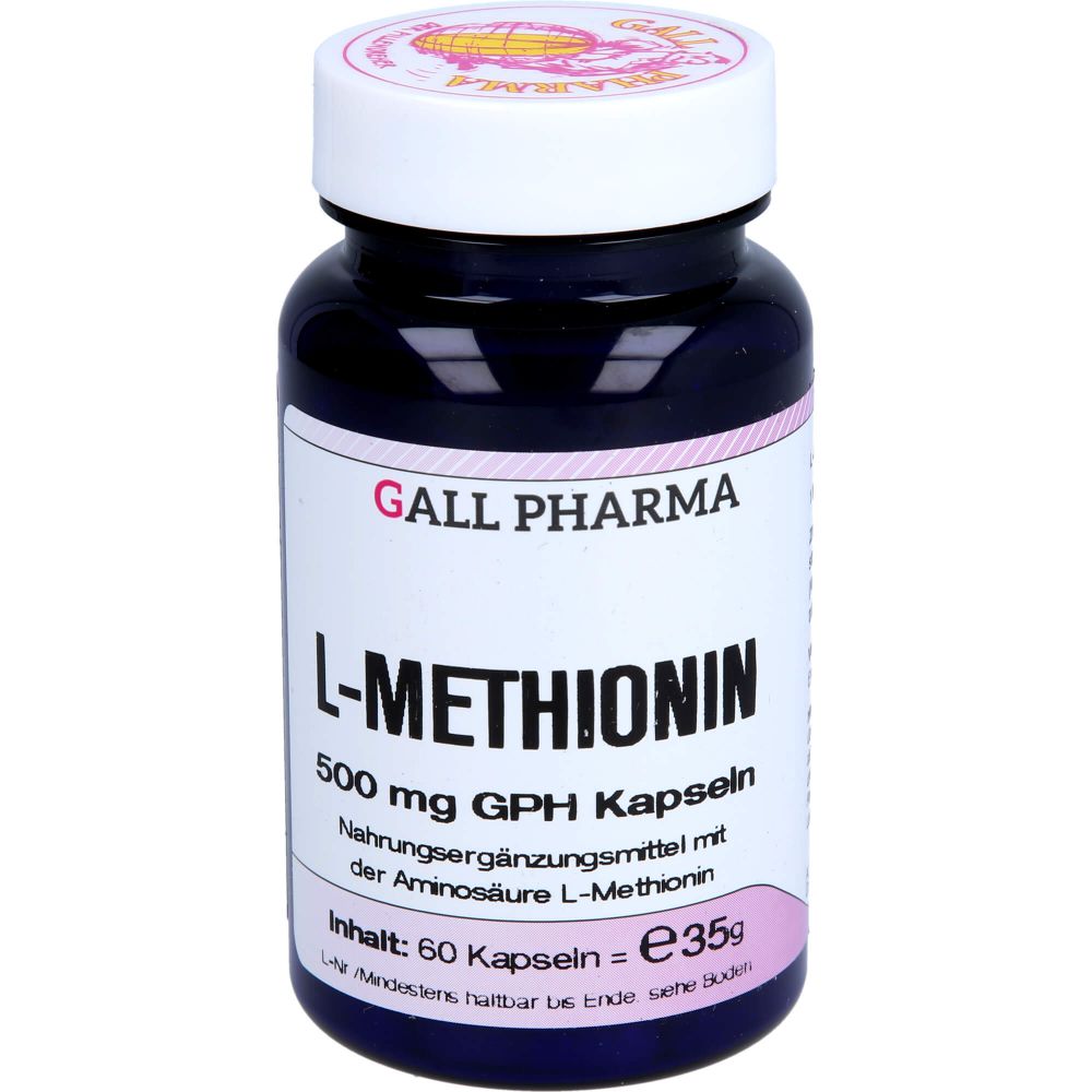 L-METHIONIN 500 mg Kapseln