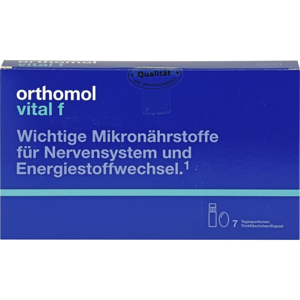 ORTHOMOL Vital F Trinkfläschchen/Kaps.Kombipack.