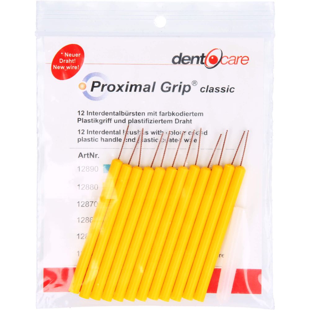 PROXIMAL Grip xxxx-fein gelb Interdentalbürste