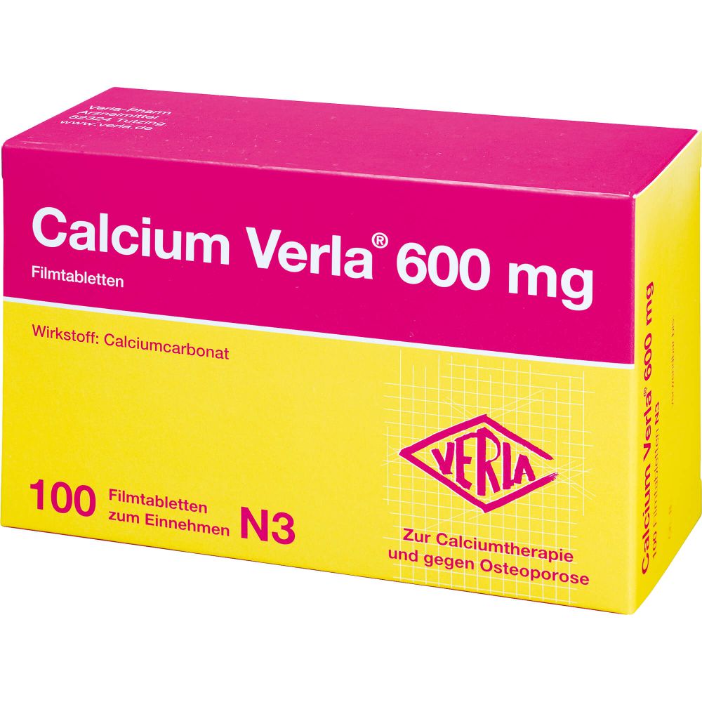 CALCIUM VERLA 600 mg Filmtabletten