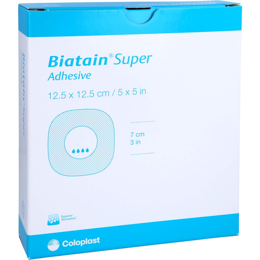 BIATAIN Super selbst-haftend Superabs.12,5x12,5 cm