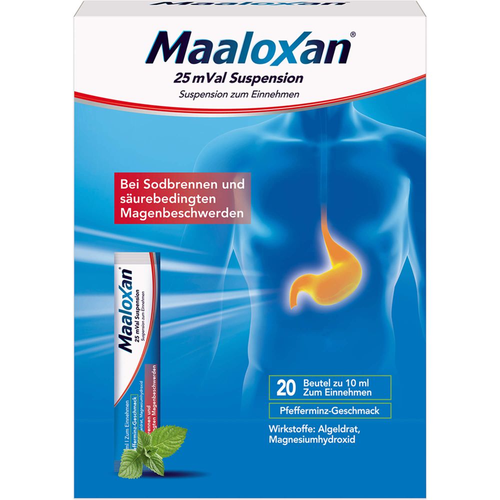 MAALOXAN 25 mVal Suspension