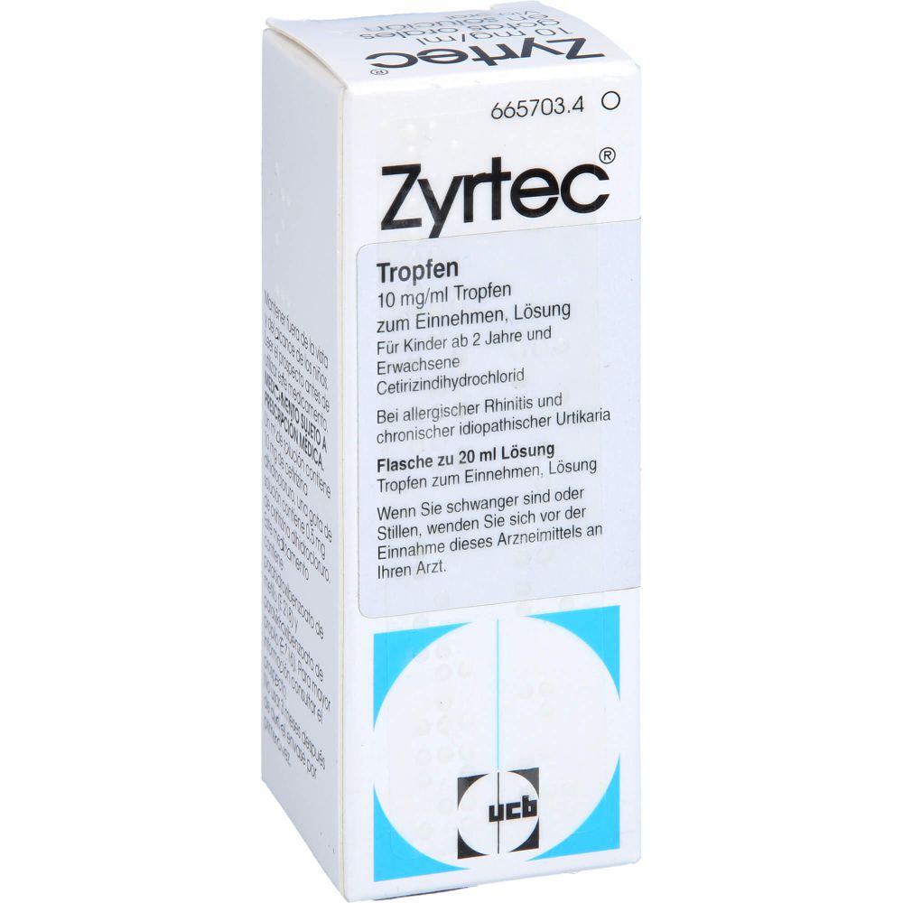 ZYRTEC 10 mg/ml Tropfen
