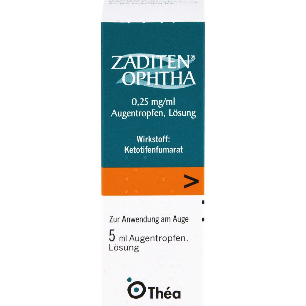 ZADITEN ophtha 0,25 mg/ml Augentropfen